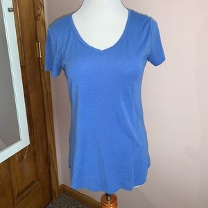 Blue Perfect V-Neck tee shirt from SO